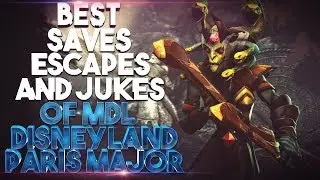 BEST Saves, Escapes & Jukes of MDL Disneyland Paris Major - Dota 2