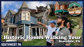 Bikes & Hikes - Scottdale Historic Homes Walking Tour with Local Historian Tom Zwierzelewski