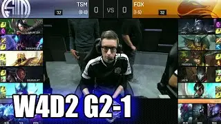 TSM vs Echo Fox | Game 1 S6 NA LCS Summer 2016 Week 4 Day 3 | Team Solomid TSM vs FOX G1 W4D2 1080p