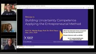 [MASTERCLASS] Building uncertainty competence: applying the entrepreneurial method