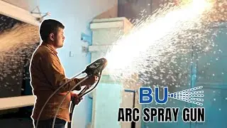 ARC SPRAY GUN SETUP VIDEO || BALAJI UDYOG || COLD COATING || THERMAL SPRAY || AIR DRIVE