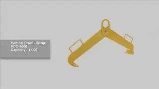 Vestil Vertical Drum Clamp