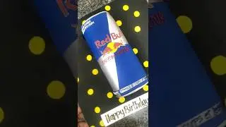 red bull cake || energy drink  || cake #cake # decoration #