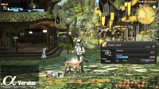 FINAL FANTASY XIV: A Realm Reborn -- Gathering and Crafting (Alpha)