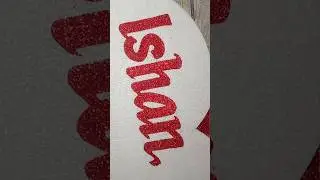 Thermocol Name Design #ytshorts #shorts #trending