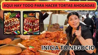MERCADO ATEMAJAC EL PARAISO ❤️ PARA LAS TORTAS AHOGADAS 🔥 ZAPOPAN JALISCO