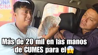 CUMES recibe fuerte cantidad de dinero para él y su OSITA😱 COMANCHE se le van los ojos