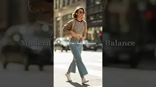Why do some jeans make your outfit look dated? Fashion outfits for women in 2025 are all about chic