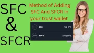 How to Add SFC And SFCR in trust wallet. || what is SFCR.....?