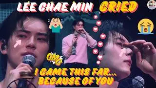 😭 Lee Chae-min Breaks Down in Tears at Tokyo Fanmeeting — Fans Cry With Him
