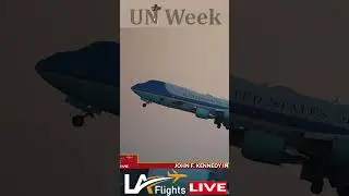 AIR FORCE 1 SURPRISE TAKE-OFF!