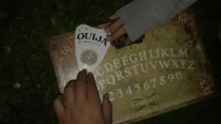 Ouija board in cemetery! [GONE WRONG]