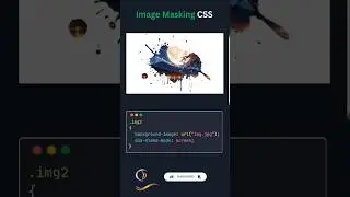 image masking using mix-blend-mode css property #css #background #masking #vajravidya
