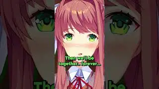 Just Monika🎹(DDLC Voiced Animation) #ddlc #shorts