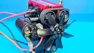NEW Assembling The Twin Cylinder Nitro Engine