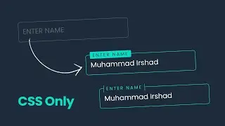 Awesome Input Animation | using HTML & CSS @code_clear9390