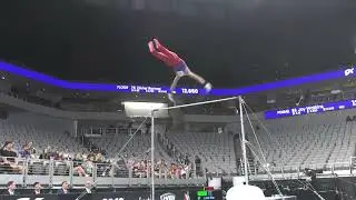 Isaac Koo  - High Bar -  2024 Xfinity U.S. Championships  - Junior Men Day 2
