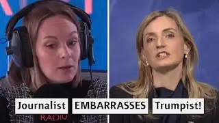 Journalist EMBARRASSES  Trumpist Over Free Speech Ignorance!