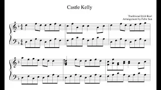 Castle Kelly (Piano Sheet Music) - Traditional Irish Reel