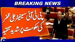 &ldquo;PTI Senator Ali Zafar Strongly Criticizes the Sindh Government&rdquo; | Breaking News | Geo News