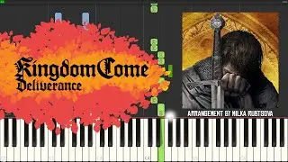 Skalitz 1403 - Kingdom Come: Deliverance | Piano Cover + Synthesia Tutorial