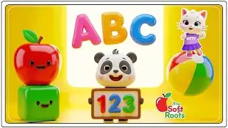 Preschool Learning activities for 3 year olds at home | Learn ABC Phonics Shapes Numbers Colors 🌈