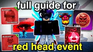 The FULL Guide for King Red EVENT Oni Tokens, Boss + Gacha & More! (Blox Fruits)