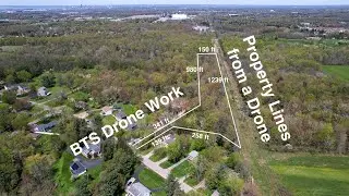 Drone Flight BTS - How to add Property Lines to Drone Photos