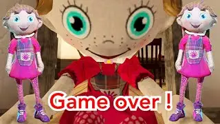 Scary Doll game over scene