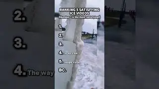 I love how satisfying the sound of ice crunching is 😍🧊 #rankings #icebreaking #satisfying