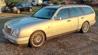 Mercedes-Benz E 420 S210 (1996) Onboard POV