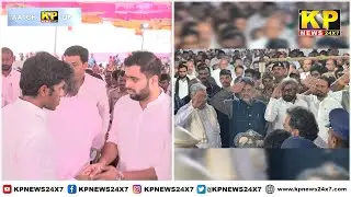 NSUI National Coordinator Mohd Feroz Khan&Councillor Mohd Nawaz Khan attend funeral Bhimanna Khandre