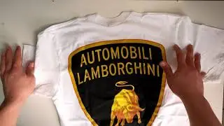 Unboxing ITA Supreme X Lamborghini White Tee