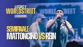 MATTONCINO REIN - SEMIFINALE - PERUGIA - Worldstreet Legacy - Freestyle Rap Battle