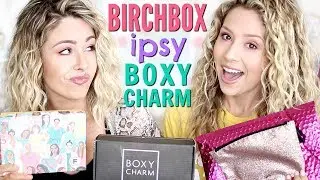 Распаковка &mdash; Birchbox против Ipsy против Boxycharm | Май 2019