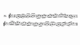 M&eacute;todo de trompeta de Arban: ligadura de expresi&oacute;n 36