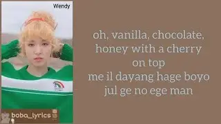 RED VELVET - Ice Cream Cake (easy romanized lyrics) (*&acute;▽`*)
