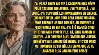 HISTOIRE VRAIE DE CETTE GRAND-MÈRE 👵💔 TRAHIE PAR SON FILS AU PIRE MOMENT ET REJETÉE SANS PITIÉ!