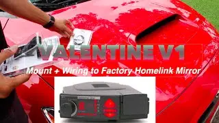 2017 WRX Valentine V1 Mirror Mount Install + Homelink Wiring