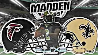 Madden 2005 | Falcons [@SPXCELY] vs. Saints [Me] (Эмулятор PCSX2) (Parsec) на ПК
