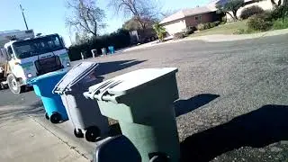 13440 on afternoon yard waste + lid flipping/manual packing 