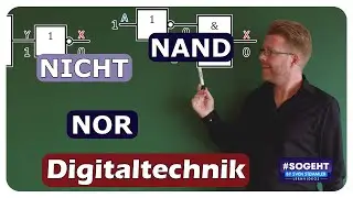 Von UND zu NAND: Ausgangs- und Eingangsnegation von Grundverknüpfung
