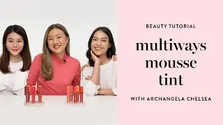 3 Cara Menggunakan Lip Mousse Tint dari A'Pieu | Beauty Tutorial with Archangela Chelsea