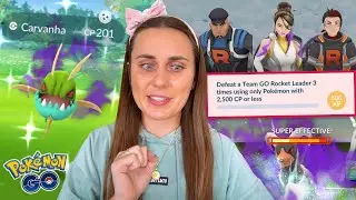 How To Defeat Team GO Rocket Leaders With Under 2500CP Pok&eacute;mon!
