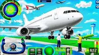Most Realistic Airport Gameplay! Plane Takeoff + Landing - 🛫 Android Gameplay