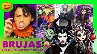 BRUJAS: Casta Fierce, Maléfica, Raven Queen | Ever after monster high reina malvada revision español