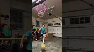 Glow in the dark dunk🔥 #shorts #basketball