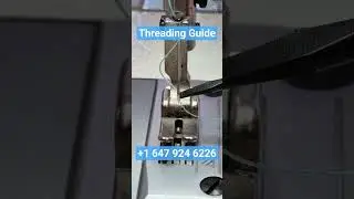 Industrial Sewing Machine Needle Position and Thread Guide #sewing #sewingtips #canada #ontario