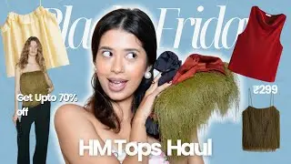 Huge HM Tops Haul | HM India |#hmtops #hmhaul #hmindia
