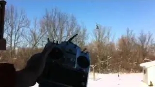 Dave G. Trex 700 (gasser) with DJI Ace One. First test flight